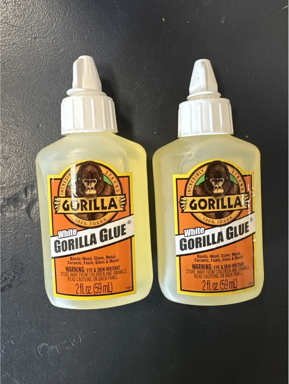 White Gorilla Glue - 2 fl. oz. (59 mL) - 2 Pack